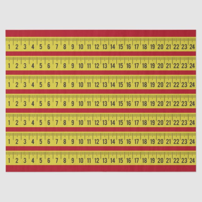 Tape Measure Tissue for Gift Wrapping Tissue Paper (Front)