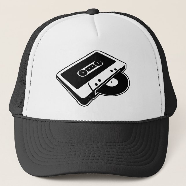 Tape-n-Record Trucker Hat (Front)
