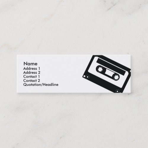 Tape - Skinny Business Cards