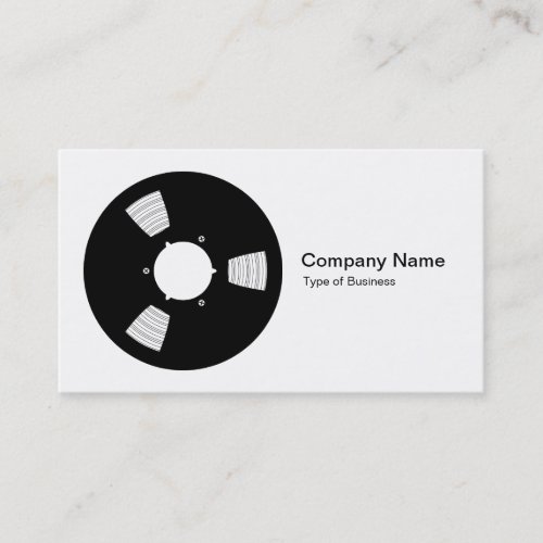 Tape Spool Business Card