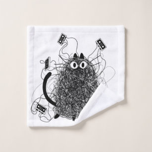 Black Cat Bathroom Accessories Zazzle