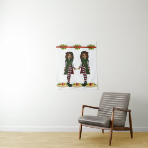 Tapestries Christmas Elf
