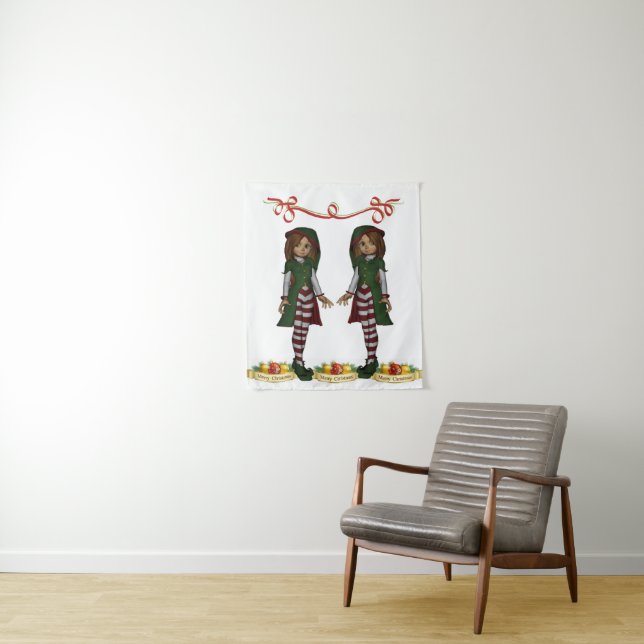 Tapestries Christmas Elf (In Situ)
