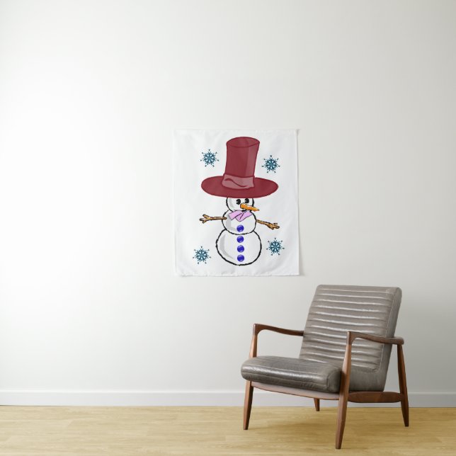 Tapestries Snowman (In Situ)
