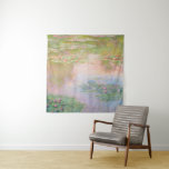 TAPESTRY | Claude Monet (57"x57") Nymphéas<br><div class="desc">CLAUDE MONET (1840-1926). Nymphéas. Painted in 1907. Oil on canvas. Signed and dated ‘Claude Monet 1907’ (lower right) During the final two decades of his long career, Monet devoted himself with single-minded focus to painting the hauntingly beautiful water garden that he had designed and cultivated at his home in rural...</div>