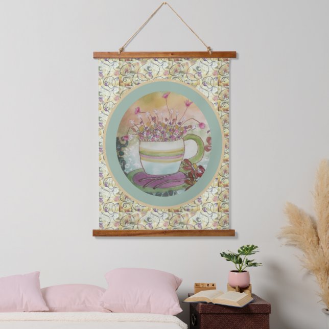 Tapestry - Cup of Flowers (Bedroom)