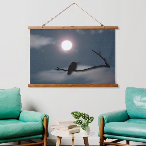 Tapestry _ Hummingbird in Moonlight 