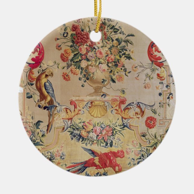 Tapestry in early Rococo style with strapwork and Ceramic Ornament (Front)