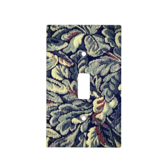 Tapestry Leaves Light Switch Cover (Front)