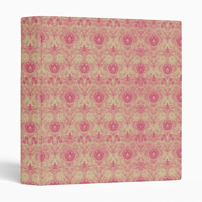 Tapestry Pink ~ Binder Photo Album (Front/Spine)