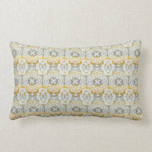 Tapestry Rosette II Lumbar Pillow
