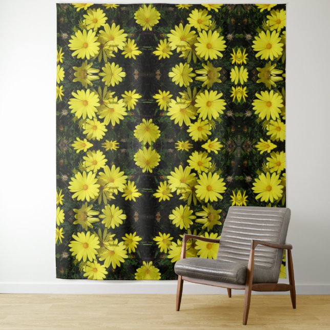 Tapestry - Yellow Daisies (In Situ)