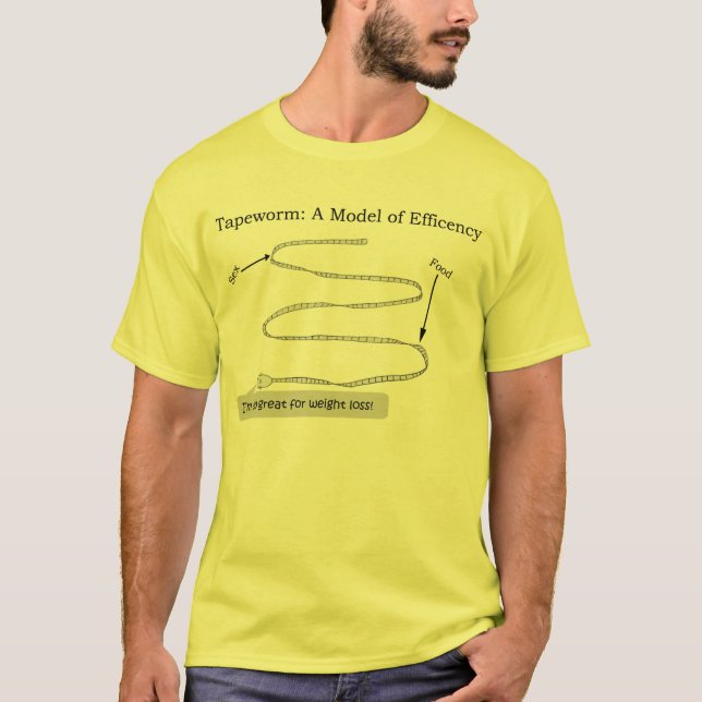 Tapeworm Efficency T-Shirt (Front)