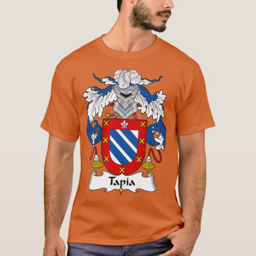 Tapia Coat of Arms Family Crest  T_Shirt