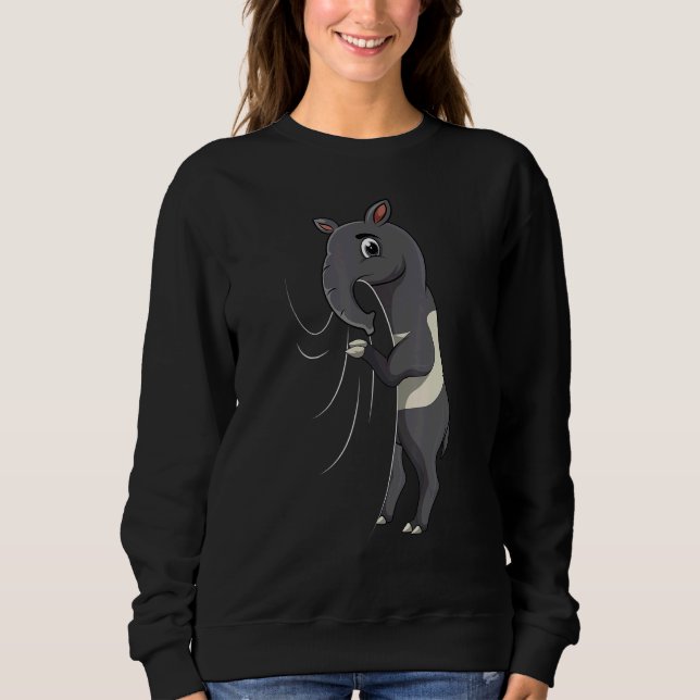 Tapir  Boys Girls Kids 1 Sweatshirt (Front)