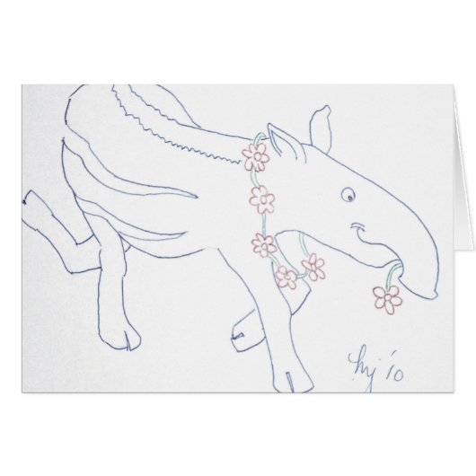 Tapir Cards (Front Horizontal)