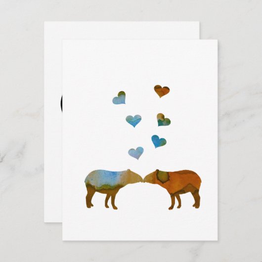 Tapir couple (Front/Back)