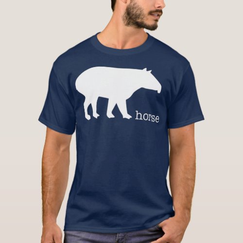Tapir Horse  Ex Mormon T_Shirt
