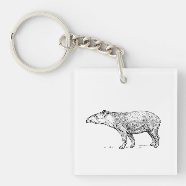 Tapir Keychain (Front)