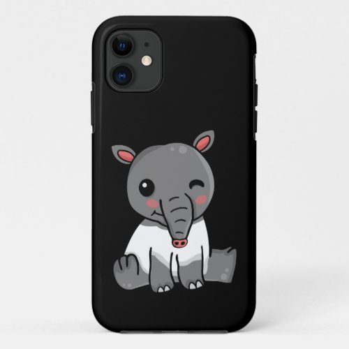 Tapir Lover Kids Cute Tapirus Women Tapir iPhone 11 Case