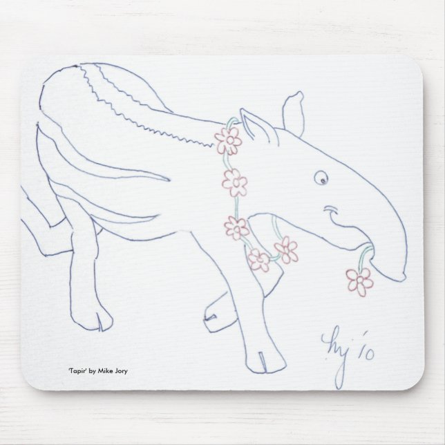 Tapir Mouse Pad (Front)
