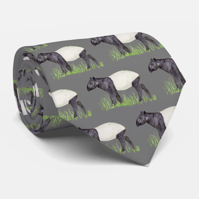 Tapir Neck Tie (Rolled)