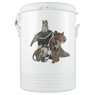 TAPIR, TAMANDUA, TAMARIN & OWL BEVERAGE COOLER