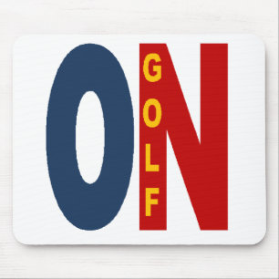 Tapis de souris blanc ONTARIO GOLF Mouse Pad