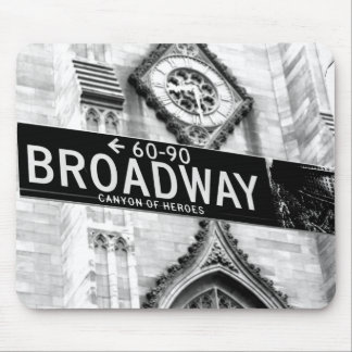 tapis de souris New York broadway Mouse Pad