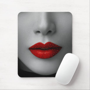 Tapis De Souris Red Lips Mouse Pad