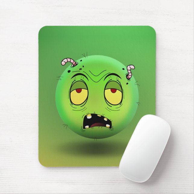 Tapis De Souris Zombiemoji Mouse Pad (With Mouse)