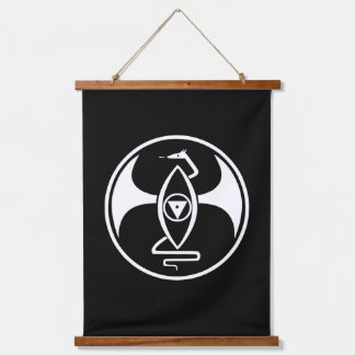 Tapisserie murale cadre en bois hanging tapestry