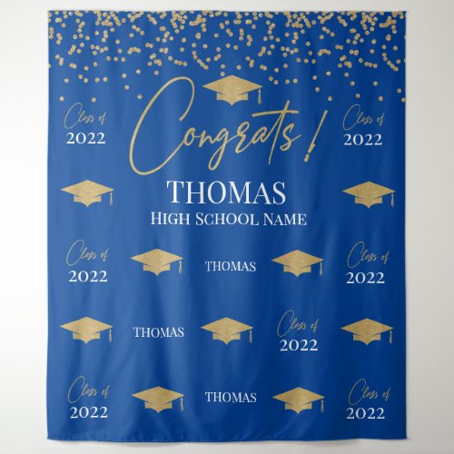 Tapiz Step and repeat Graduation Backdrop banner