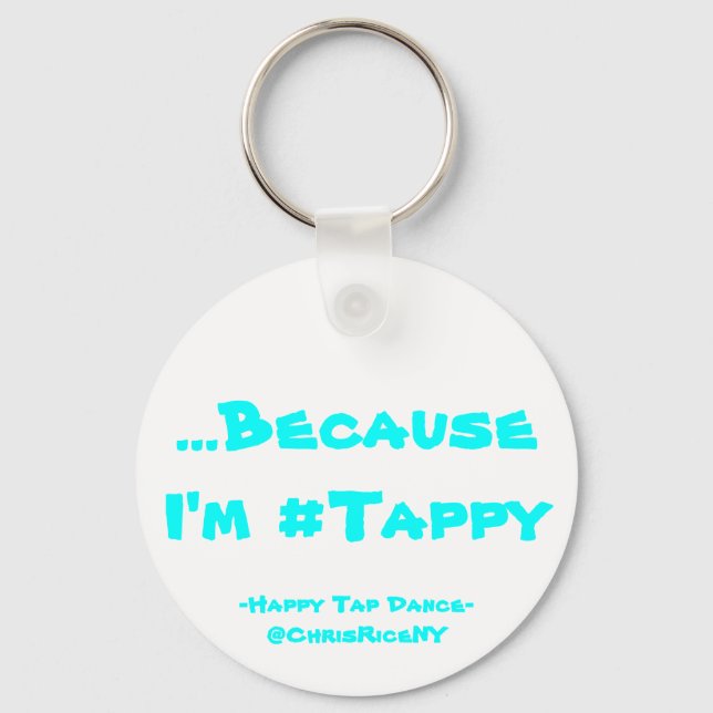 #Tappy Keychain! Keychain (Front)