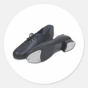TapShoes012511 Classic Round Sticker