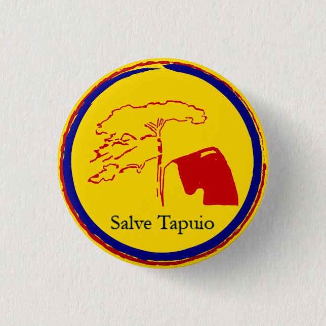 Tapuio Circle Button (Front)
