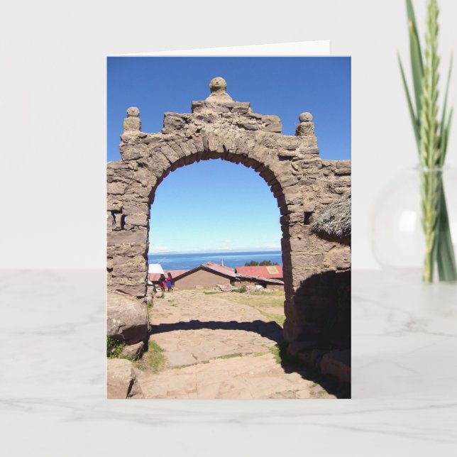taquile arch card (Front)