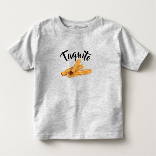 Taquito little taco Kids Texmex Funny Family Toddler T_shirt