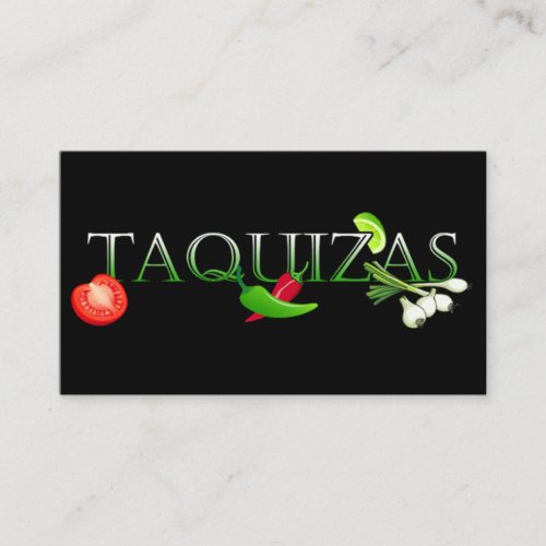 Taquizas Business Card