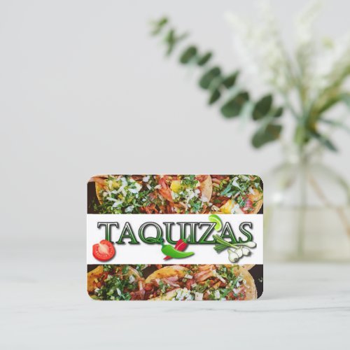 Taquizas Business Card