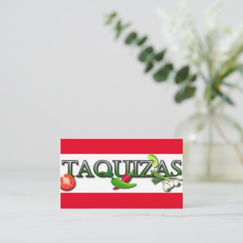 Taquizas Business Card