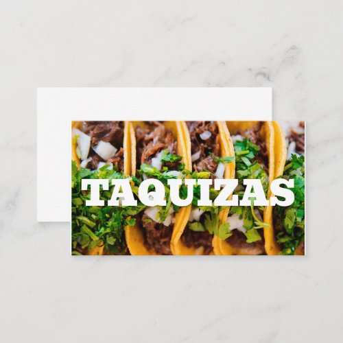 Taquizas Business Card