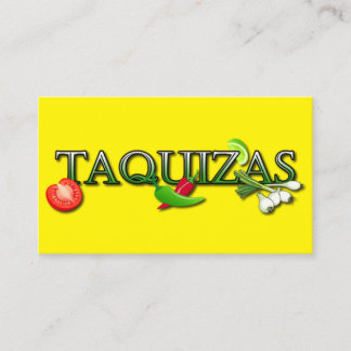 Taquizas Business Card