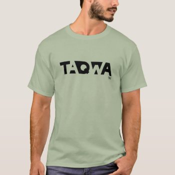Taqwa Inverts T-shirt by dawahshirts at Zazzle