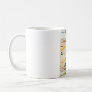 Tar & Pop-Tops Abstract Jeff Hankamer Artjunkhaus  Coffee Mug