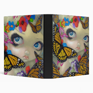 Tara butterfly fairy BINDER big eye fantasy art