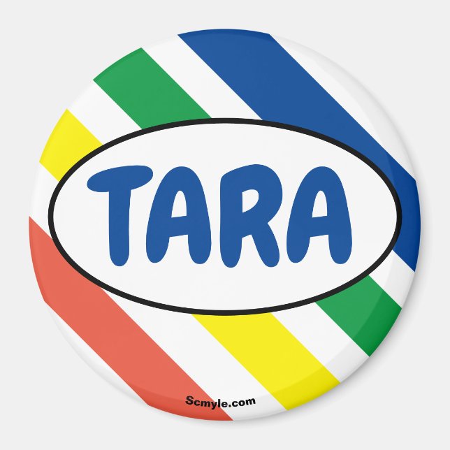 TARA fun large colors magnet (Front)