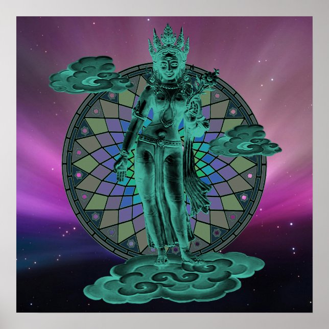 Tara , Goddess of Compassion Poster (Front)