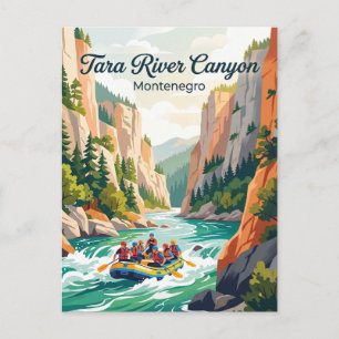 Tara River Canyon, Montenegro Postcard