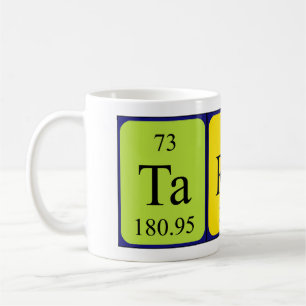 Taran periodic table name mug